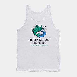 Hooked on Fishing Tank Top